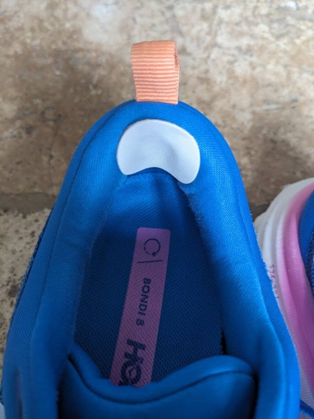 GENUINE Hoka One BONDI 8 Women's RUNNING Shoes size 8 - Picture 3 of 6